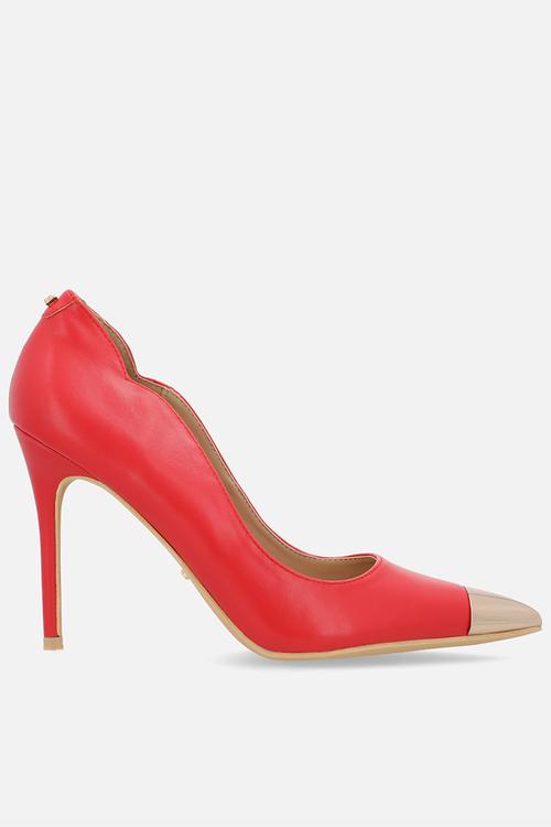 Lola 53 court heel - red