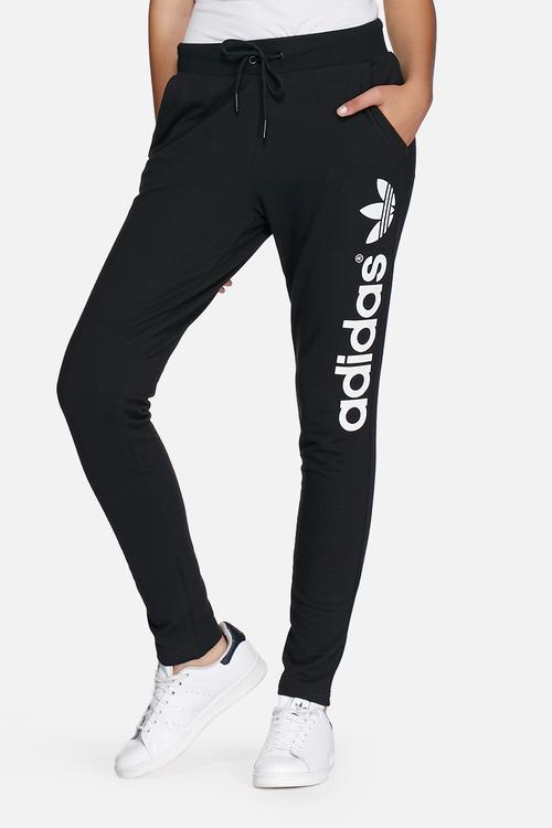 Light logo track pants