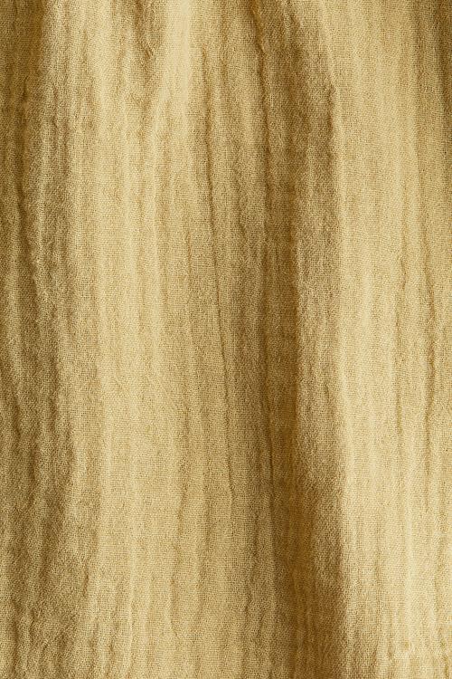 Muslin blouse - dusty yellow