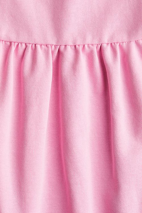 Oversized sweatshirt dress - pink
