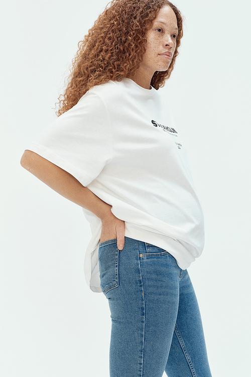 Mama skinny jeans - denim blue 
