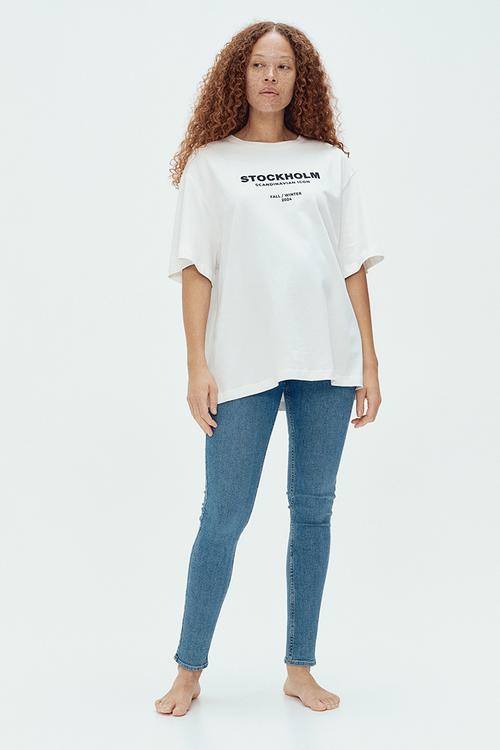 Mama skinny jeans - denim blue 