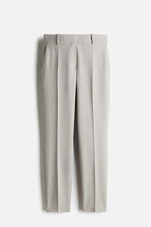 Cigarette trousers - light greige