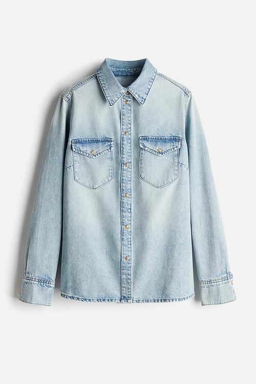 Denim shirt - light denim blue