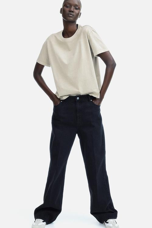 Cotton t-shirt - beige