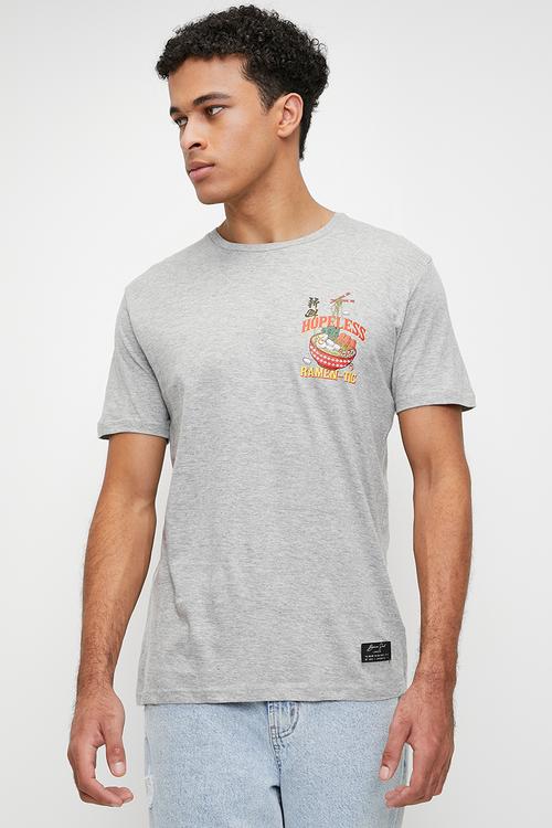 T-shirts - Light Grey Marl