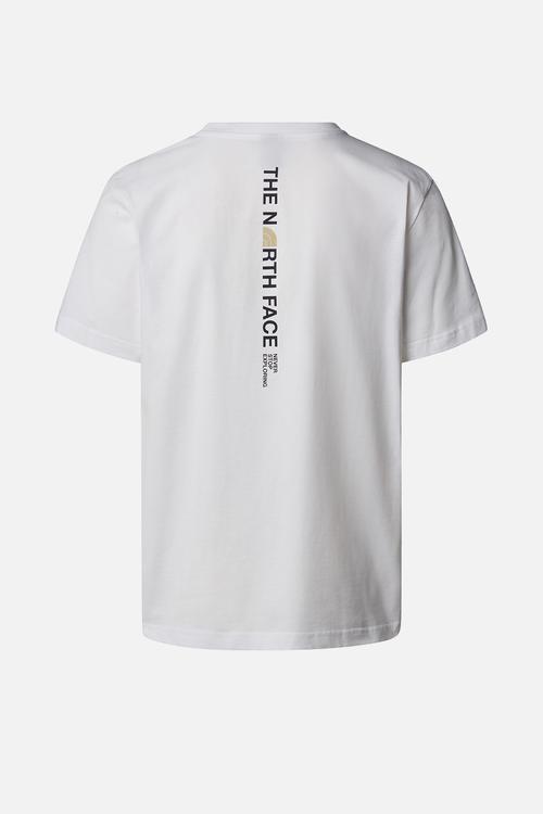 Short Sleeve Vertical Logo Tee - Tnf White