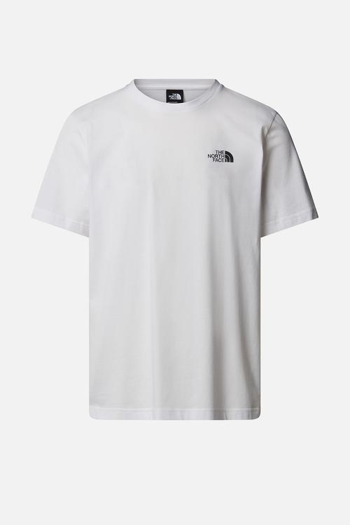 Short Sleeve Vertical Logo Tee - Tnf White