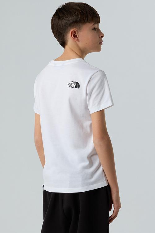 Teen Easy S/S Tee-Tnf White (Fn4)