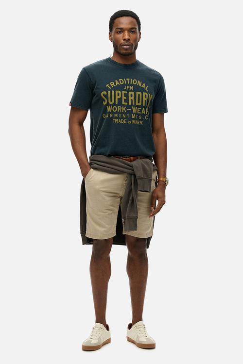 Machined Goods Workwear Tee - Eclipse Navy