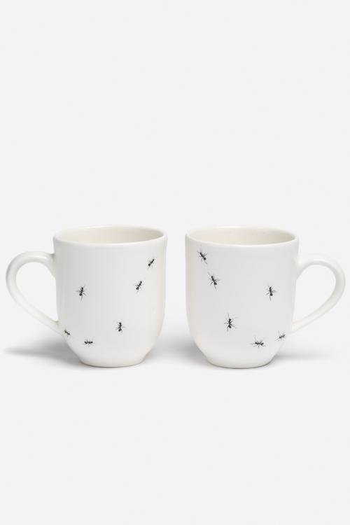 Ant mug set of 2