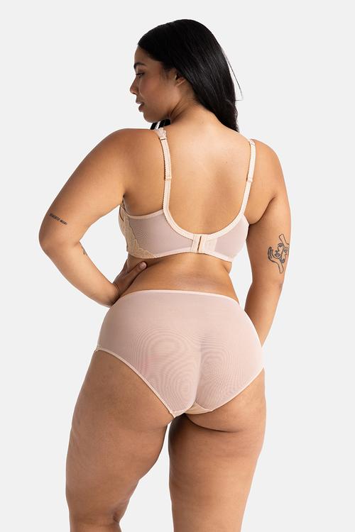 Curvy Raelynn wired bra - beige