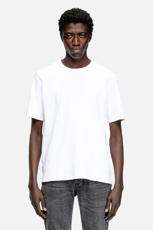 T-adjust-slits-r17 T-shirt - white
