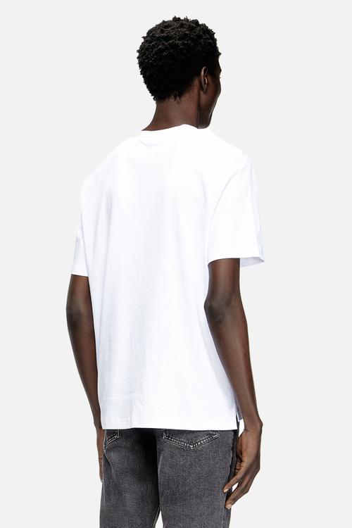 T-adjust-slits-r17 T-shirt - white