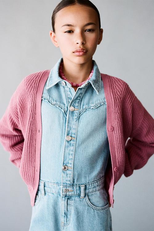 Cardigan rose - pink