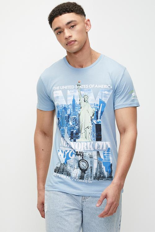 T-Shirts - Light Blue