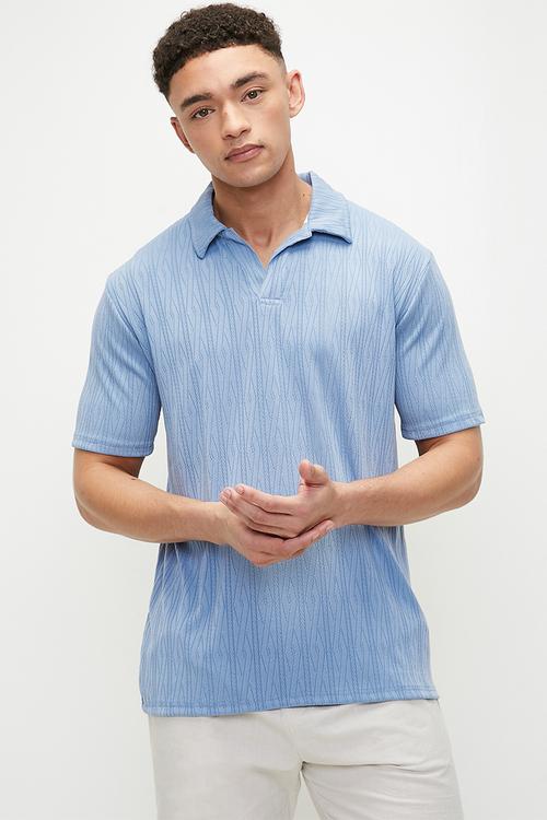 Polo T-Shirts - Slate Blue