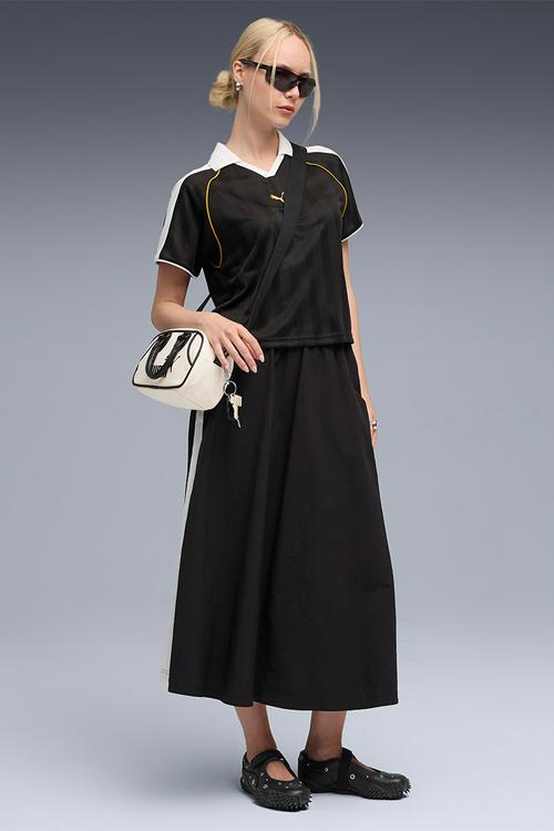 T7 Relaxed Football Jersey - Black