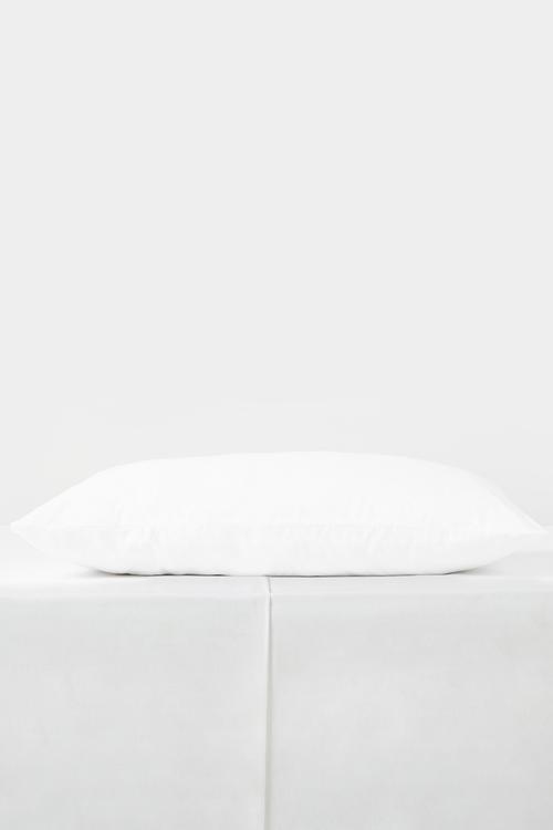 144 tc 100% cotton king pillowcase  white