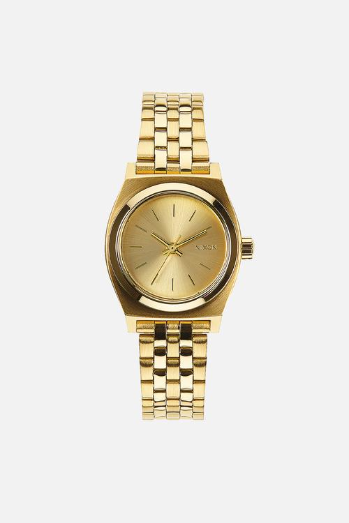 Small time teller watch- gold
