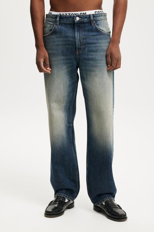 Baggy Jean - Static Blue