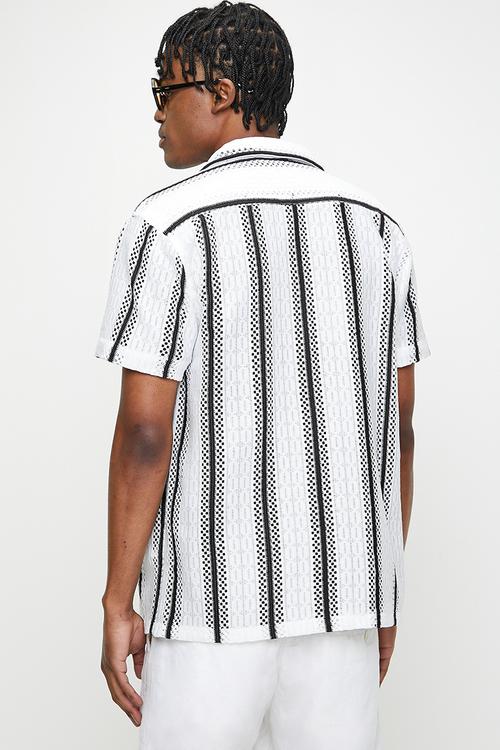 Shirts - White/Black