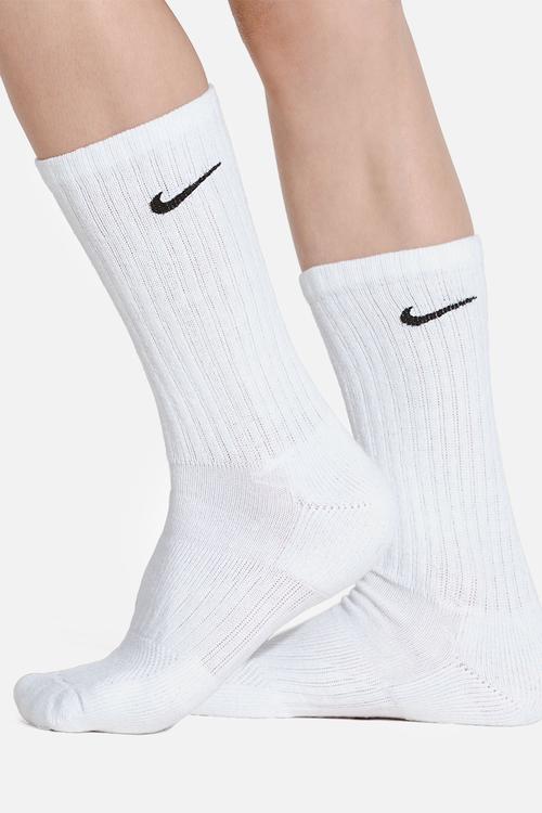 Nike everyday 6 pack crew socks - white/black