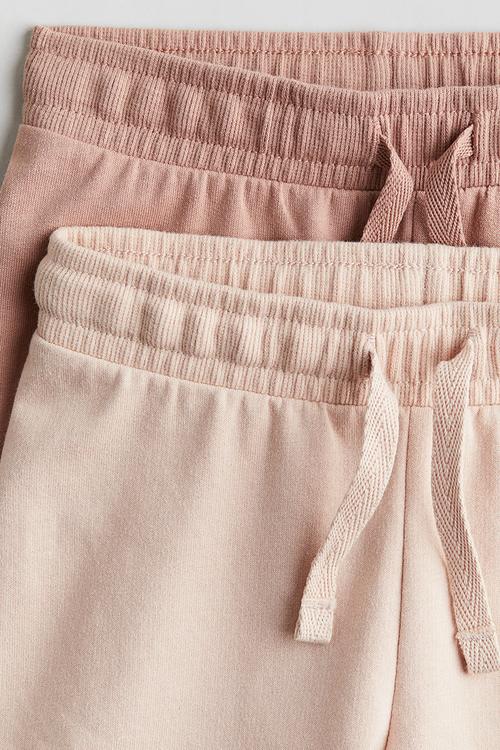 2-Pack joggers - dusty pink & light beige 