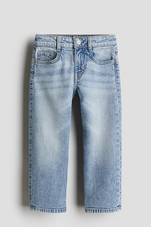 Relaxed fit jeans - light denim blue