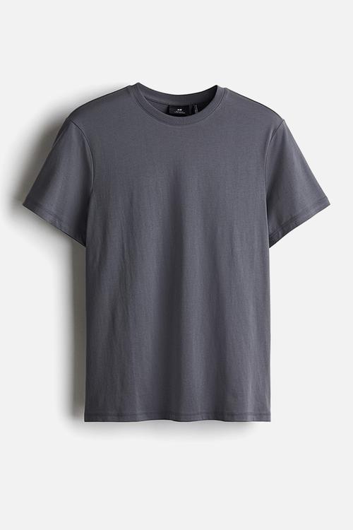 Coolmax® regular fit t-shirt - dark grey