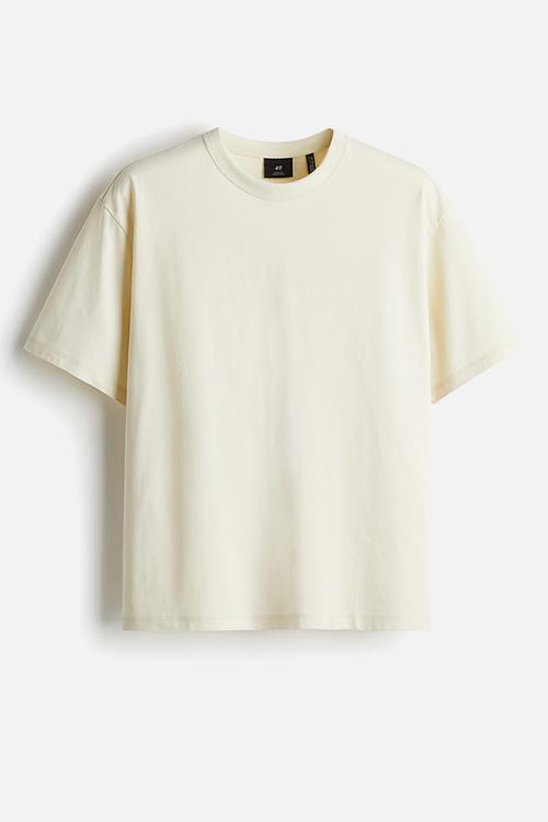 Coolmax® loose fit t-shirt - light beige