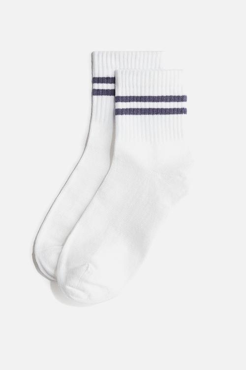 5-Pack socks - white & les sports