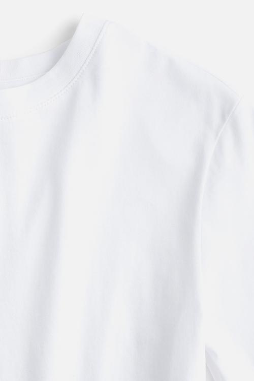 Mama cotton t-shirt - white