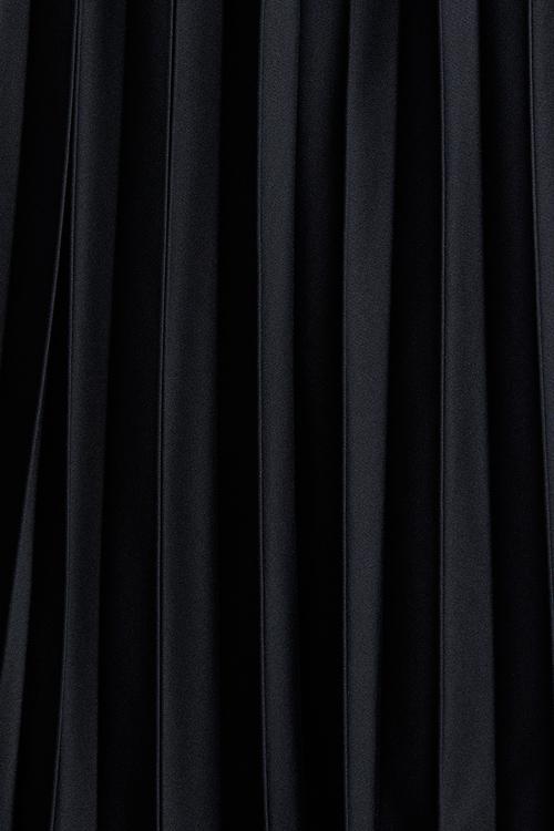 Pleated skirt - black