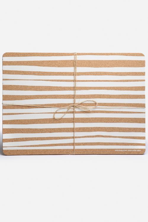 Stripe placemat set of 2