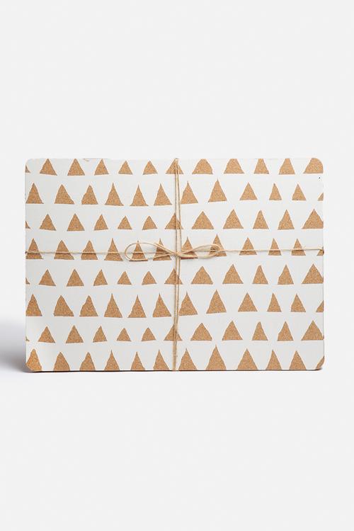Triangle placemat set of 2
