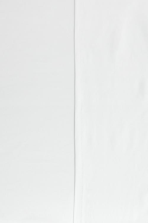 200TC cotton flat sheet - white