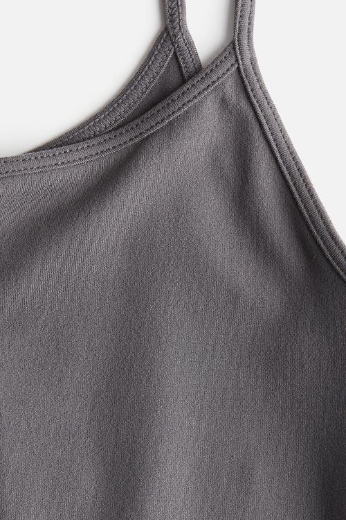 Strappy top - grey