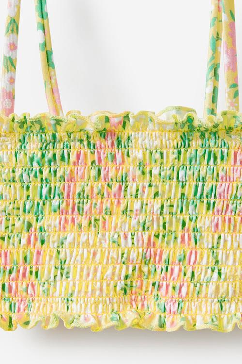 Elsie bikini - baby yellow/floral