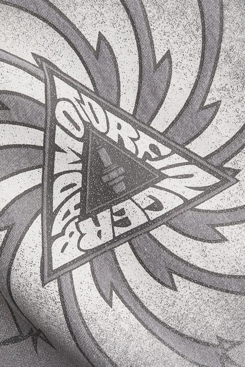 Oversized printed t-shirt - grey soundgarden