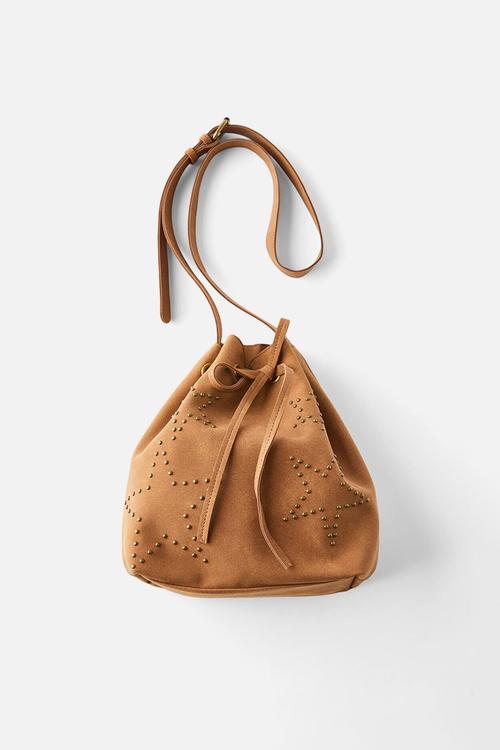 Millie bucket bag - walnut micro