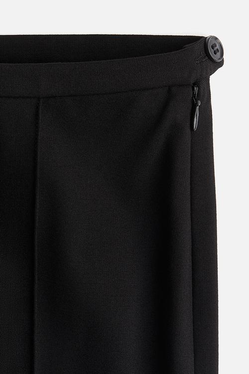 Tailored suit trousers - black