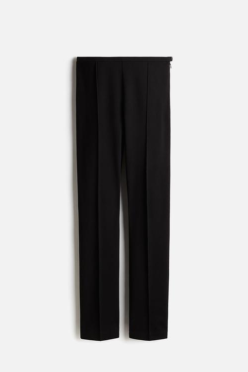 Tailored suit trousers - black