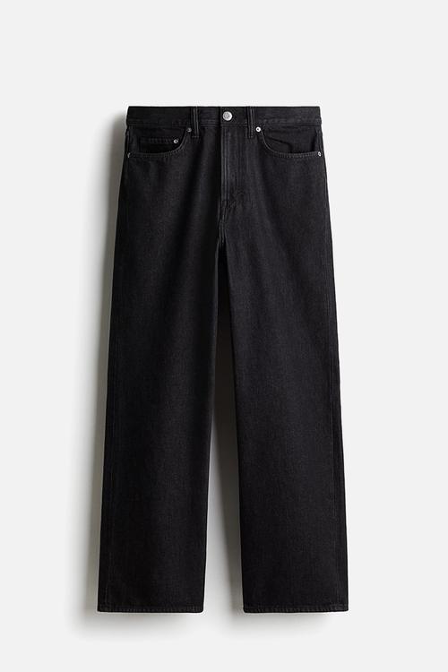 Relaxed fit jeans - black
