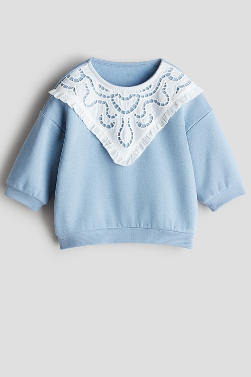 Sweatshirt - light blue