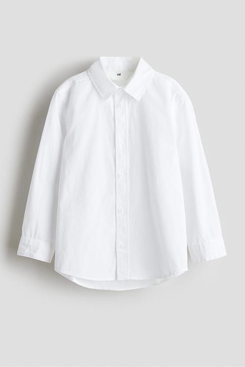 Cotton shirt - white