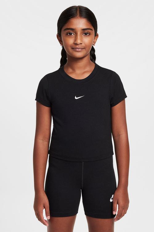 Girls Nike Sportswear Slim Fit Mod Crop Tee