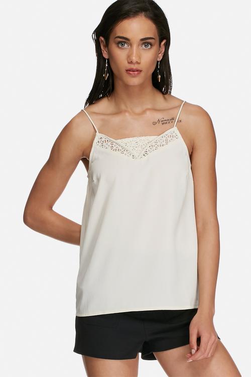 Lila lace cami