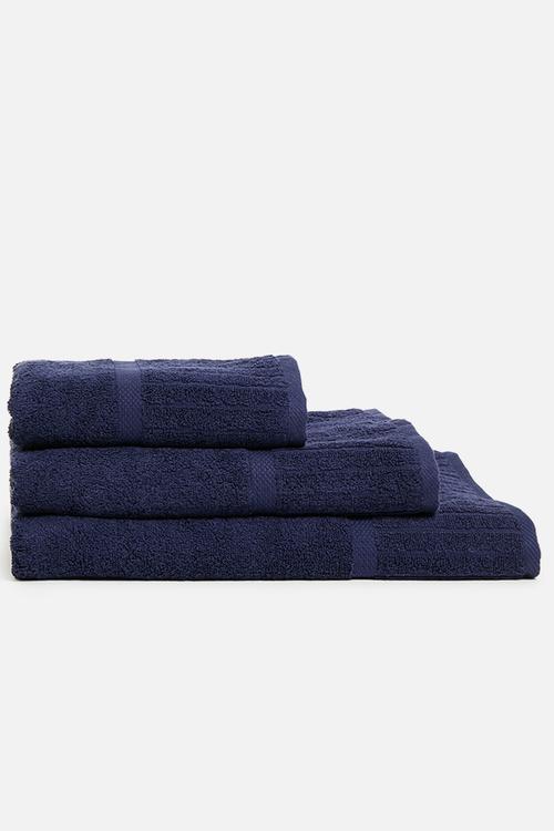 Galleon Towel - Navy
