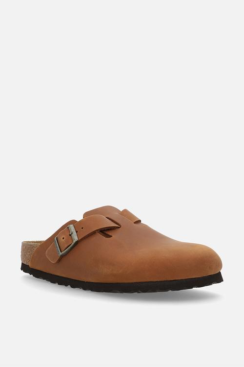 Boston narrow BS oiled leather - cognac
